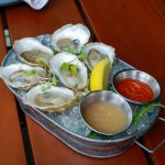 A Plate With Oysters